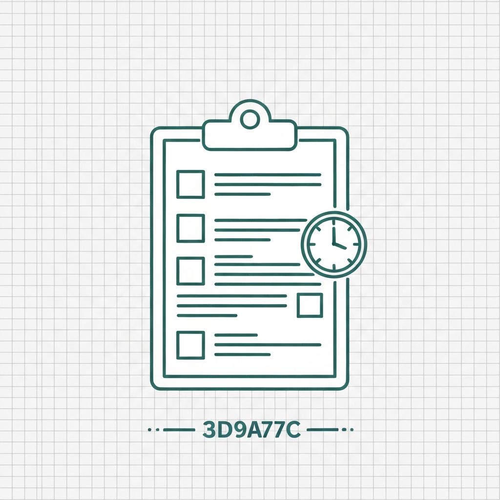 Pre-consultation briefing card with patient summary sections and appointment timer