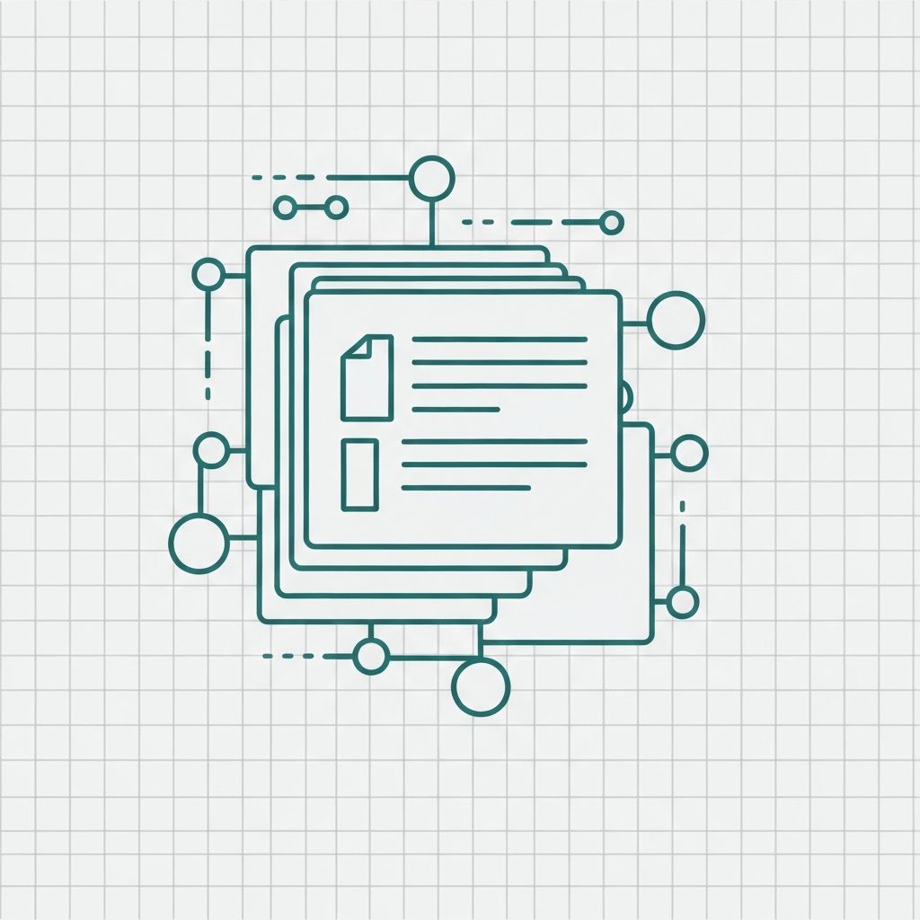 Multidimensional patient profile with connected layers of documents and data