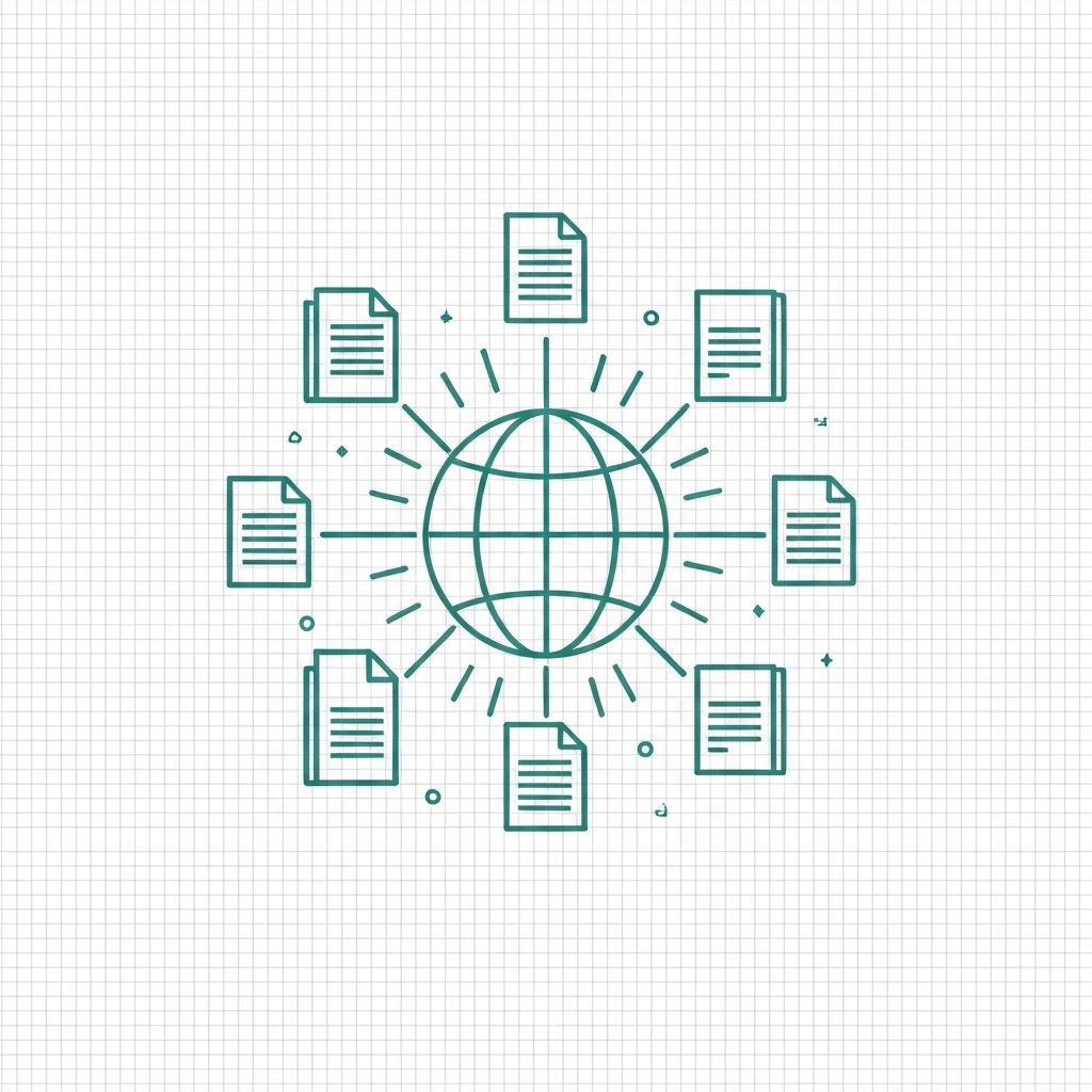 Global network of shared Creative Commons research papers across allied health